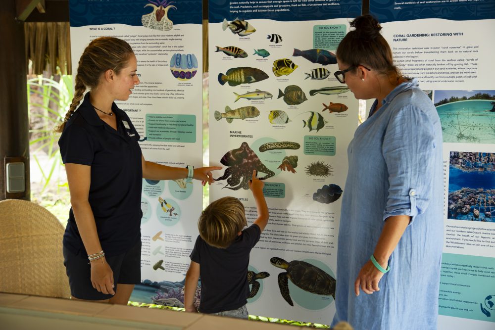 marine biologist and guests